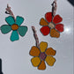 Stained Glass Poppy Ornament Suncatcher (Seasonal & one of a kind)